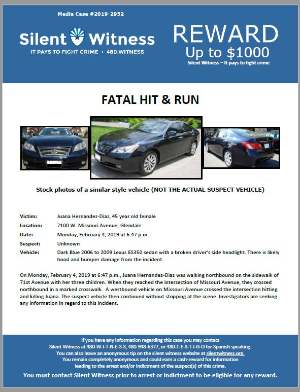 Juana Hernandez-Diaz / 7100 W. Missouri Avenue, Glendale