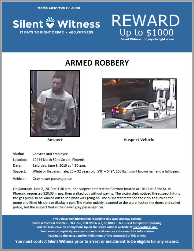 Armed Robbery / Chevron 10444 N. 32nd St