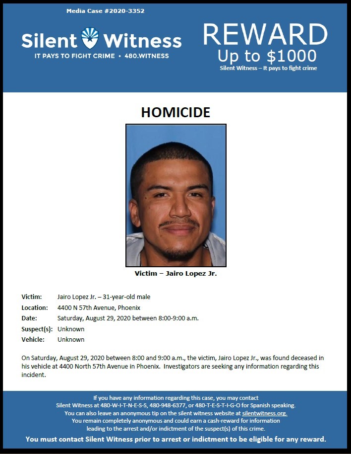 Jairo Lopez / 4400 N. 57th Avenue, Phoenix