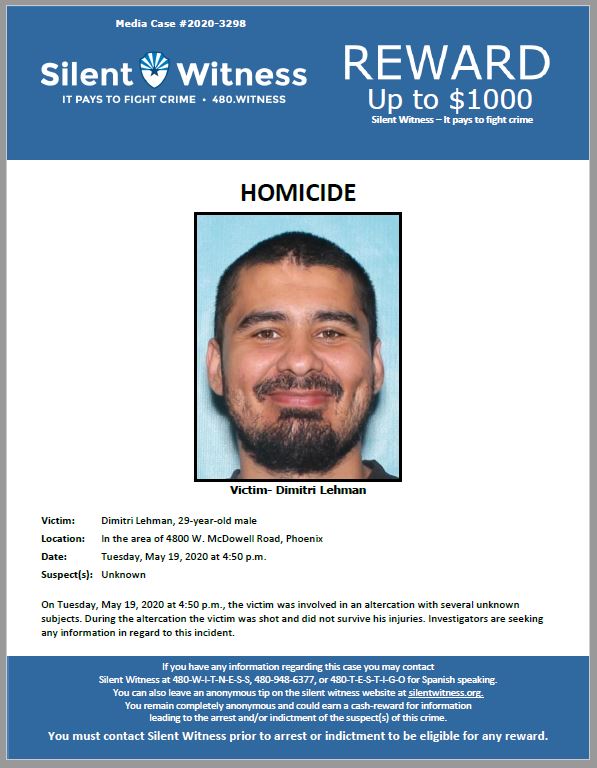 Dimitri Lehman / In the area of 4800 W. McDowell Road, Phoenix
